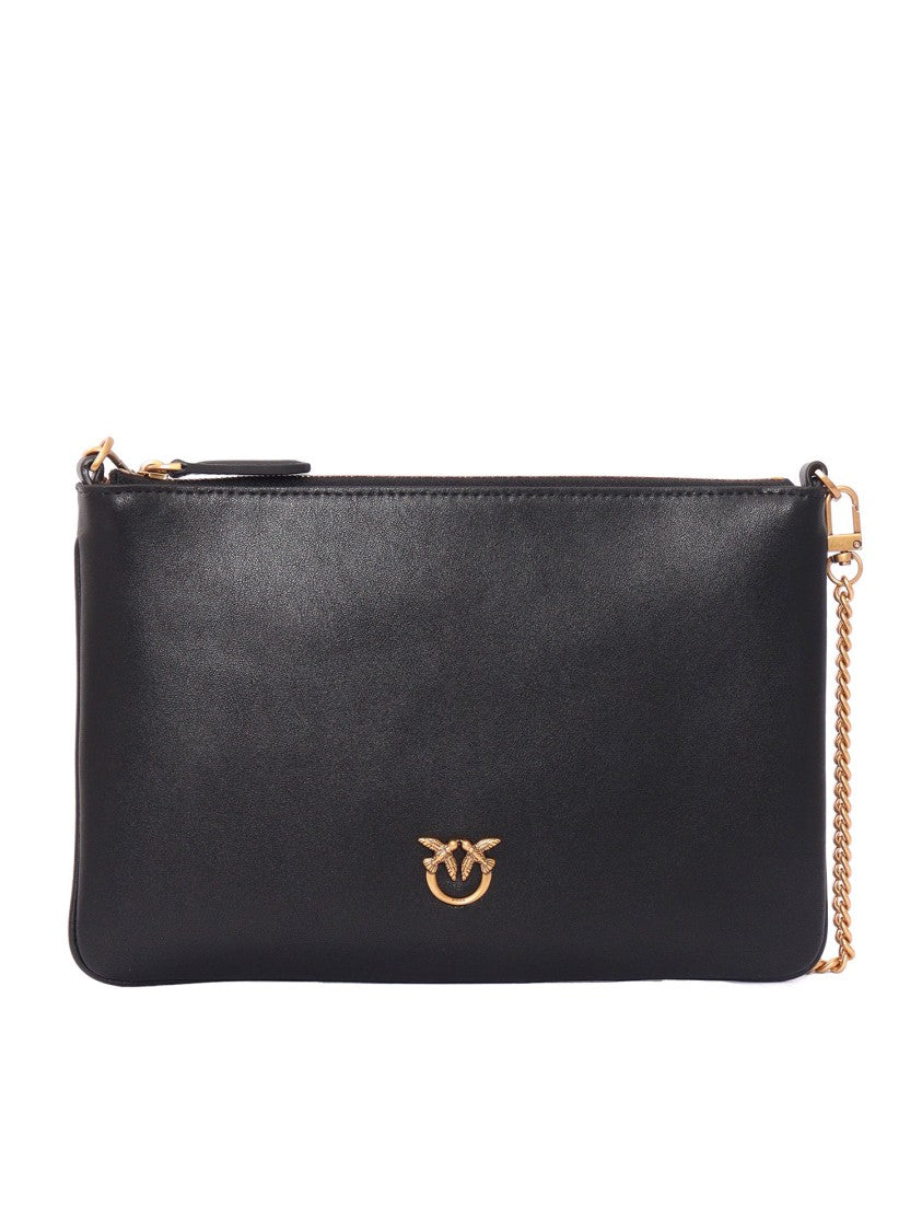 Pinko Flat Classic Calf Silk Wallet