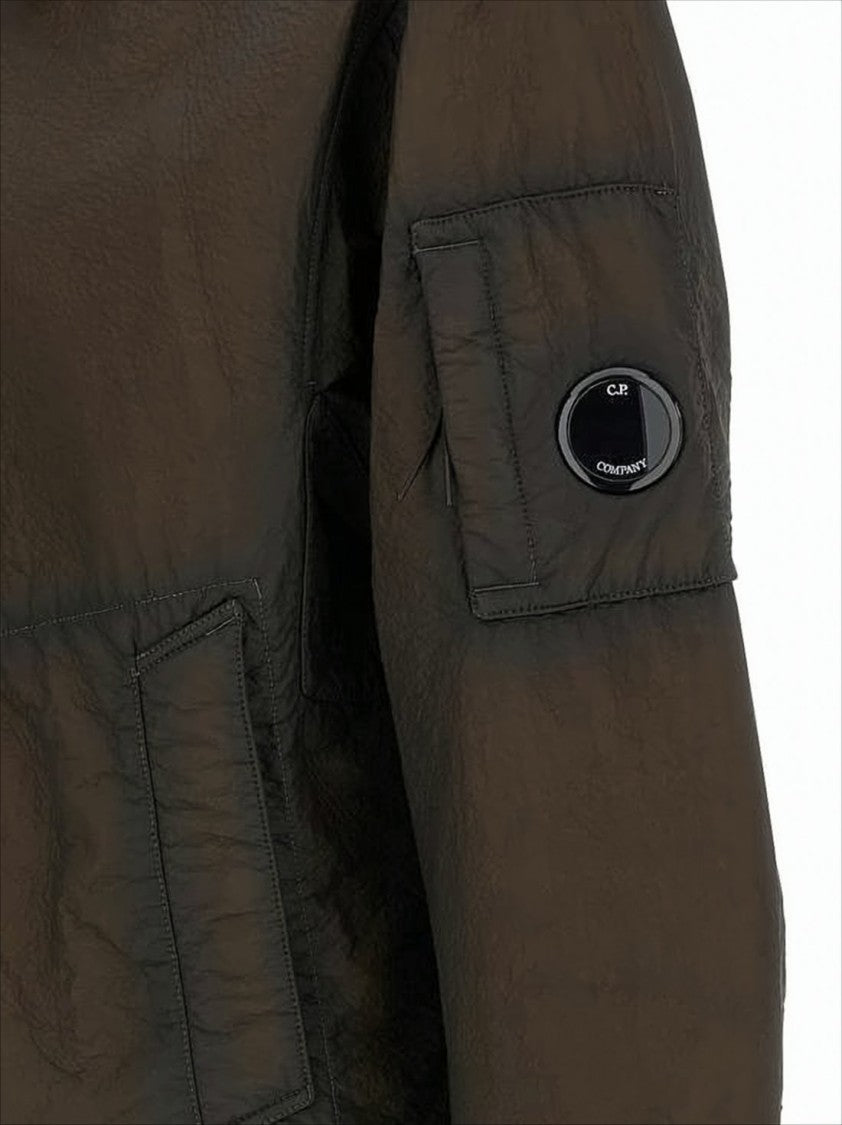 C.P. Company Cropped Polyamide Jacket With Classic Collar