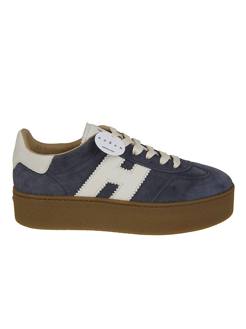 Hogan Low-Top Sneakers With Suede Upper