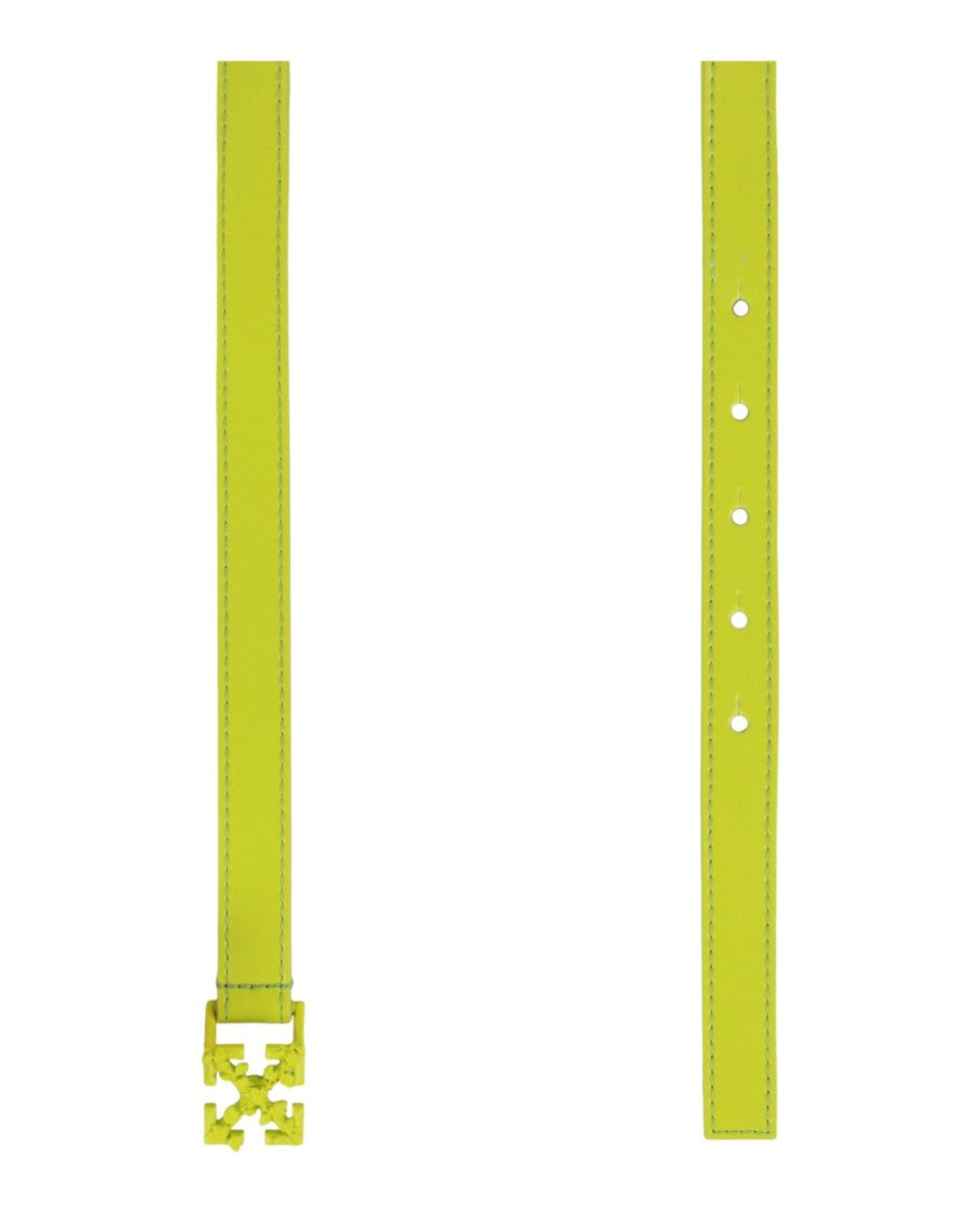 Off-White Leather Arrows Belt