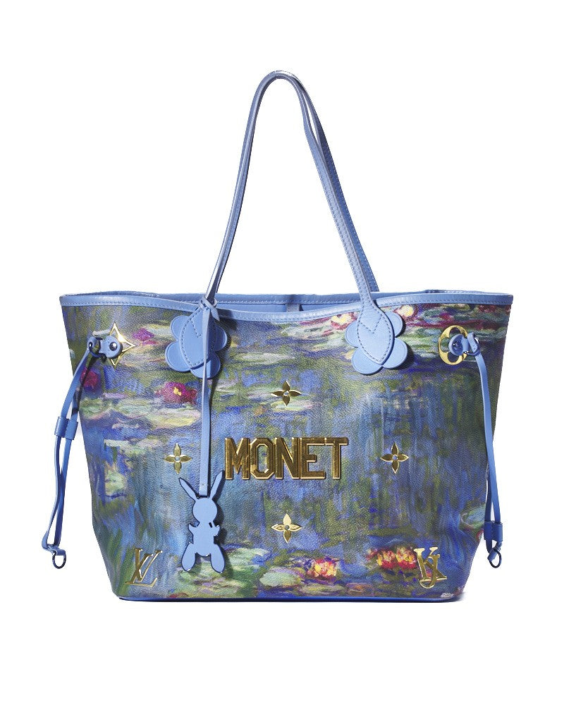 Louis Vuitton Neverfull Mm Monet In Lilac