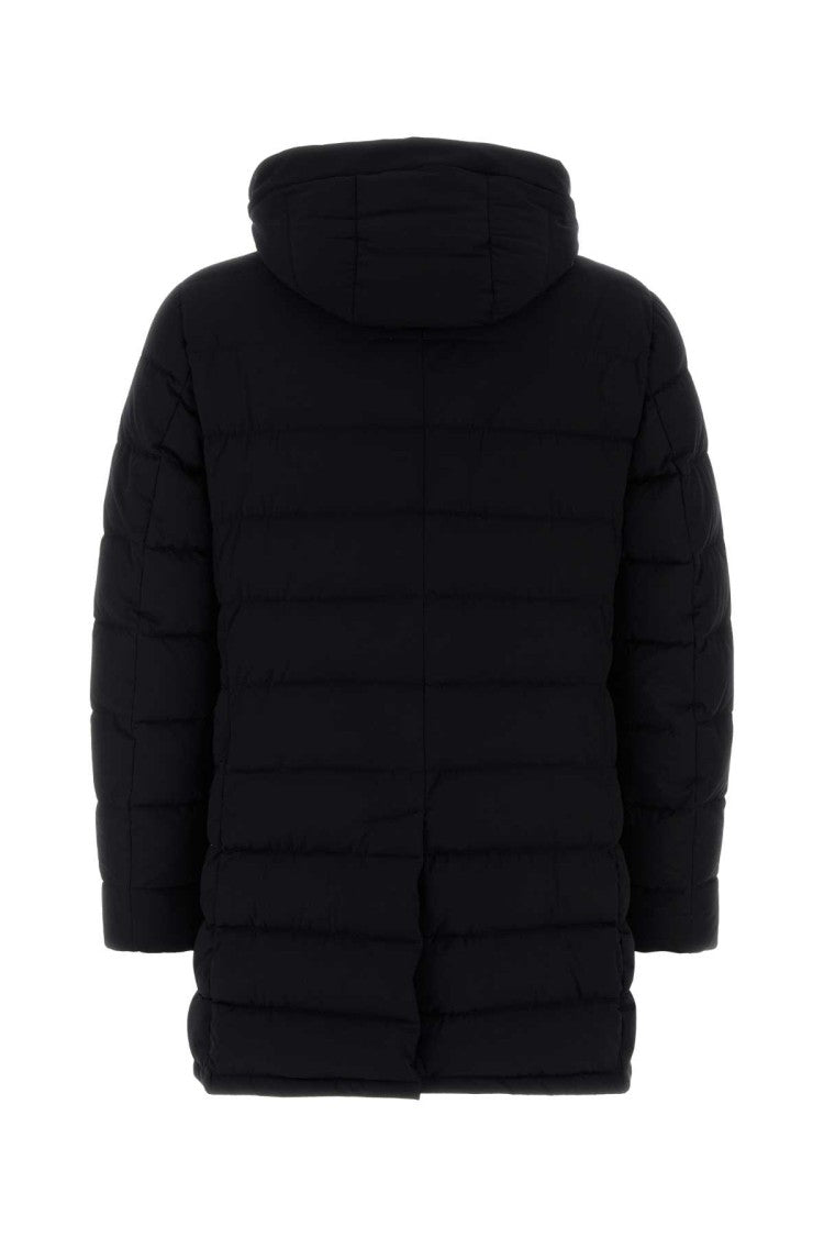 Moorer Midnight Blue Nylon Blend Calandri Down Jacket