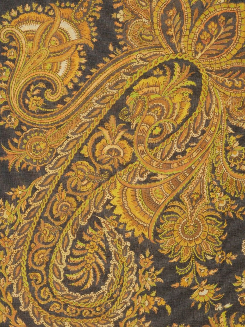 Etro Paisley Patterned Cashmere Blend Shawl