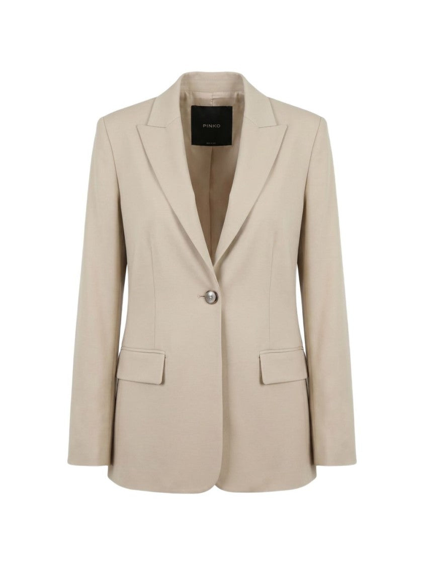 Pinko ailored Single-Button Notch Lapel Jacket