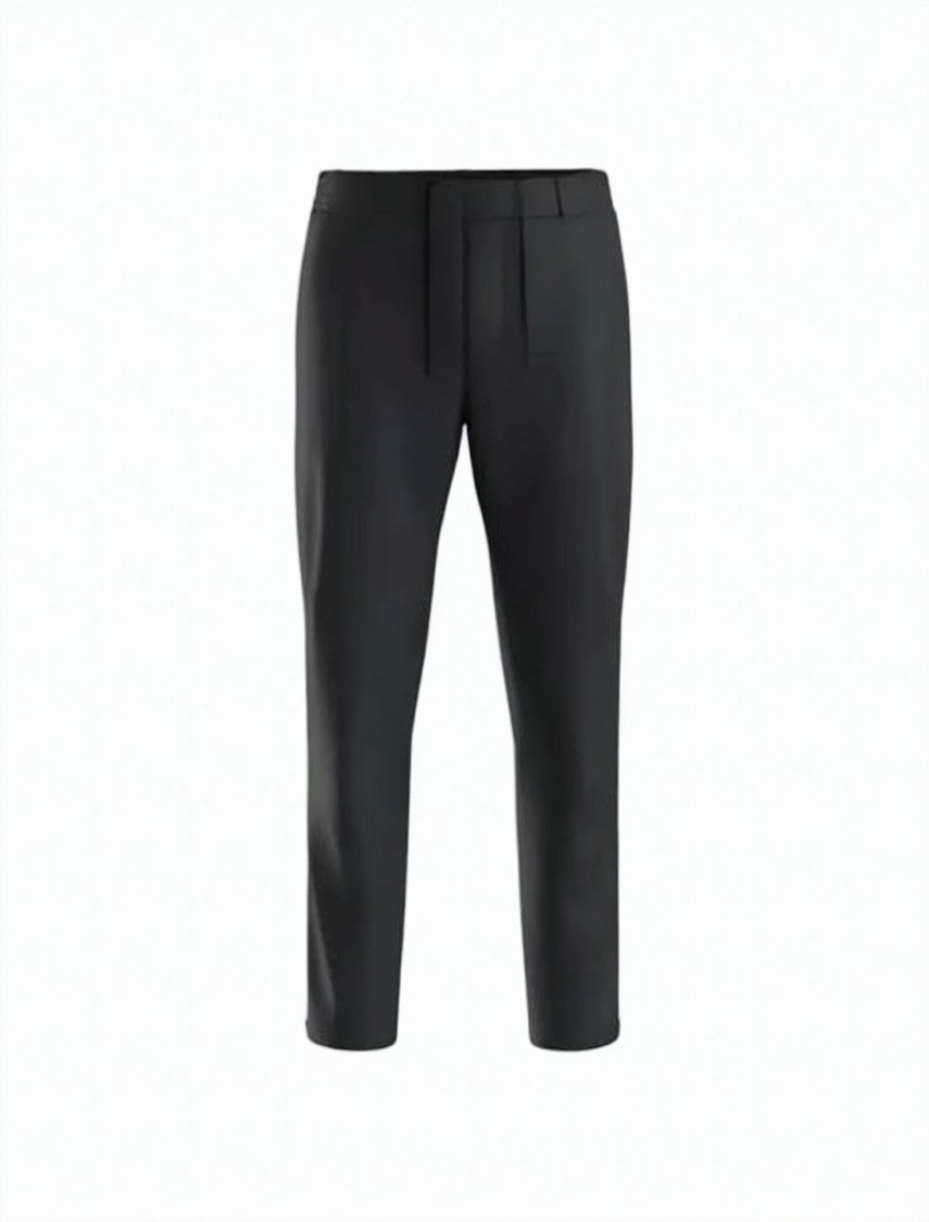 Hugo Boss Tapered Cropped Pants And Pleated Waistband