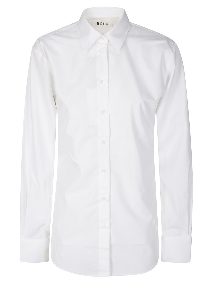 Róhe Poplin Shaped Shirt