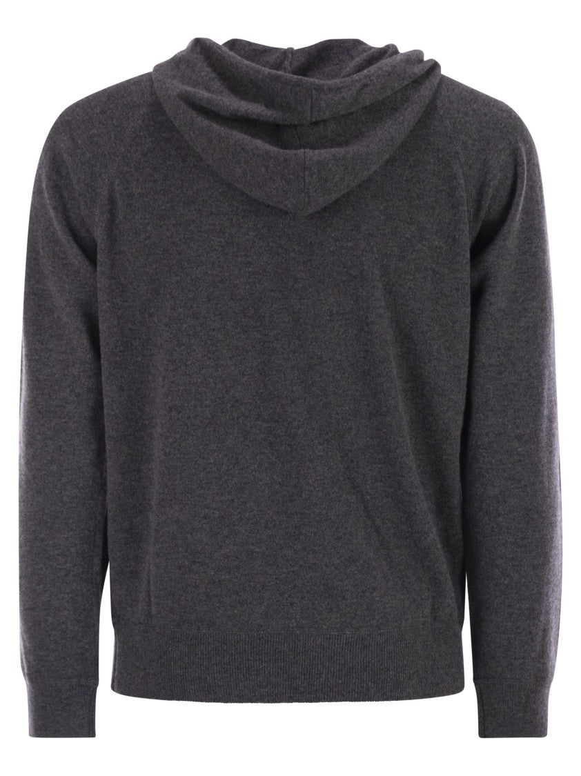 Mc2 Saint Barth Wilbur - Merino Wool Hooded Jumper