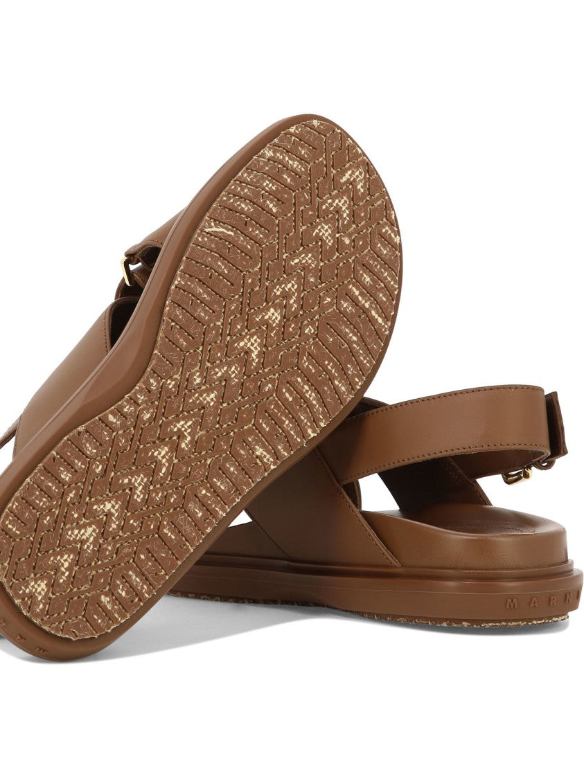 Marni "Fussbett" Sandals