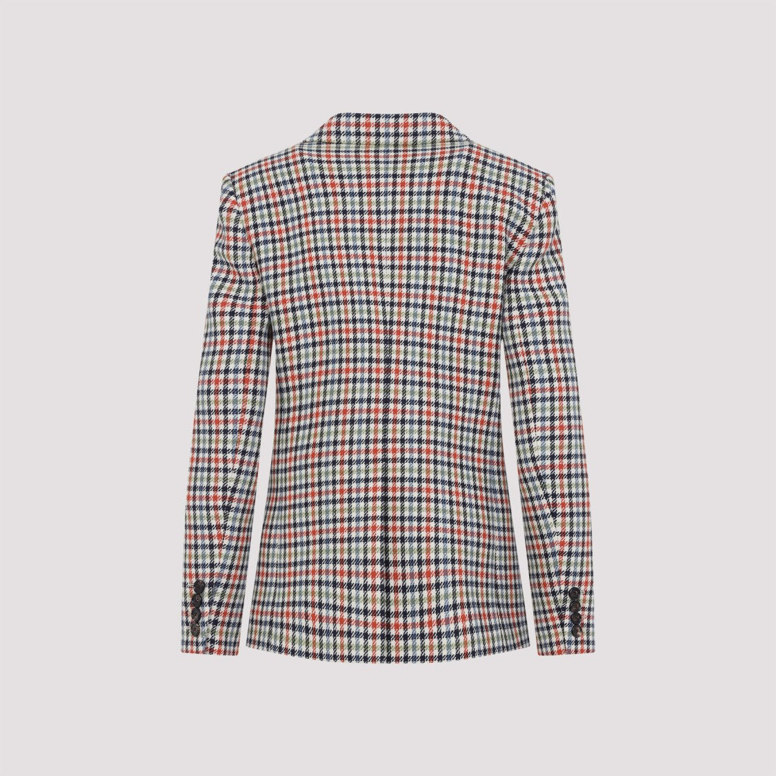 Chloé Single Breast Multicolor Wool Jacket