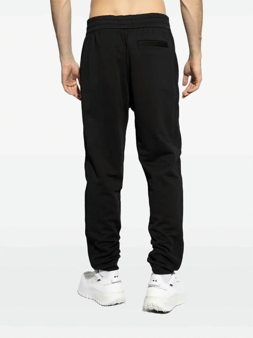 Moncler Relaxed Fit Cotton Sweatpants With Logo Patch