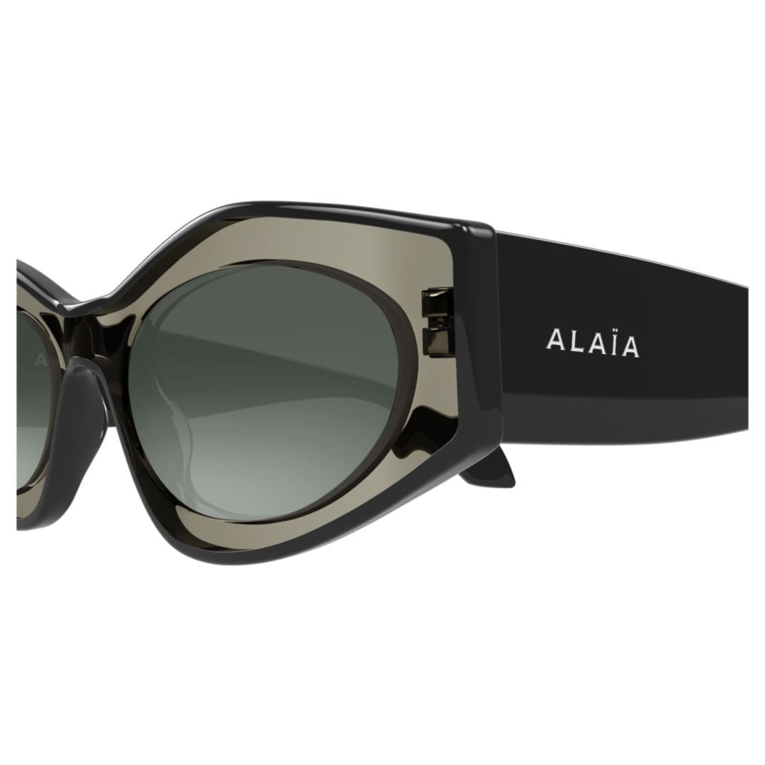 Azzedine Alaïa Translucent Acetate Bold Cat-Eye Sunglasses