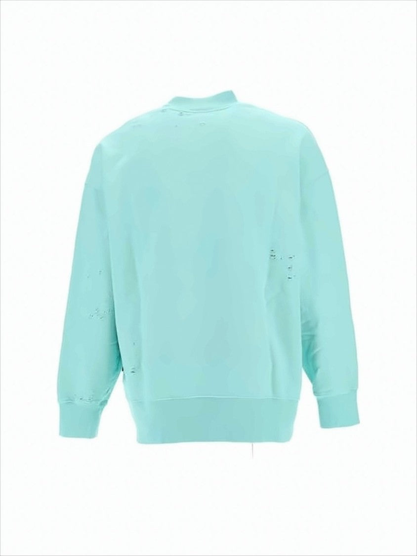 Palm Angels Relaxed Fit Long-Sleeve Sweatshirt With Bold 3D Graphic