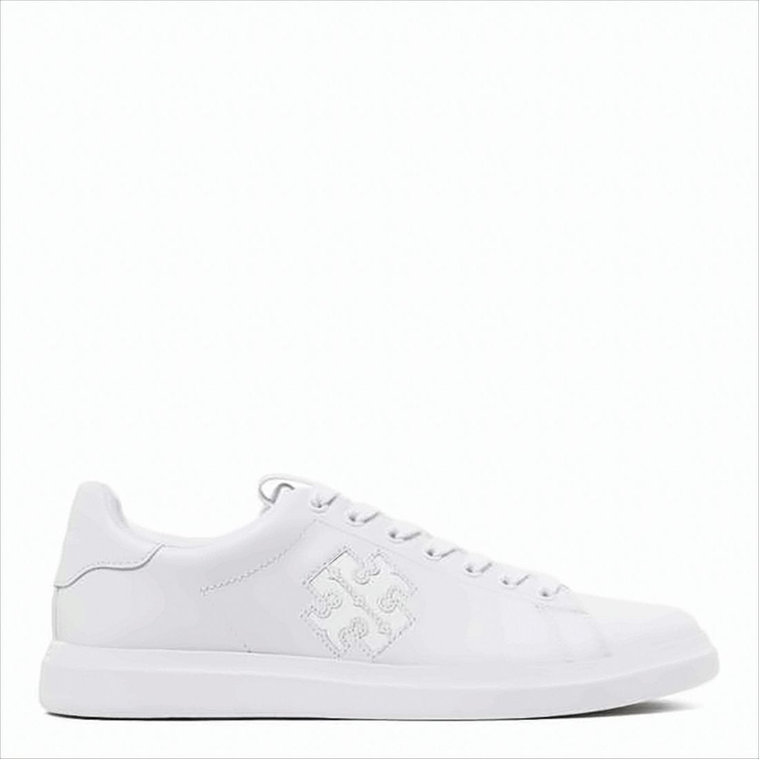 Tory Burch Monochromatic Low-Top Sneakers With Tonal Logo Embossing