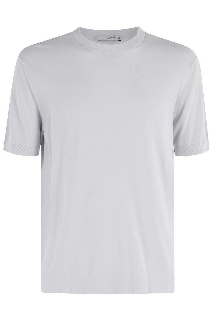 Circolo 1901 Wisteria Crew Neck Sweater In Shaved Cotton