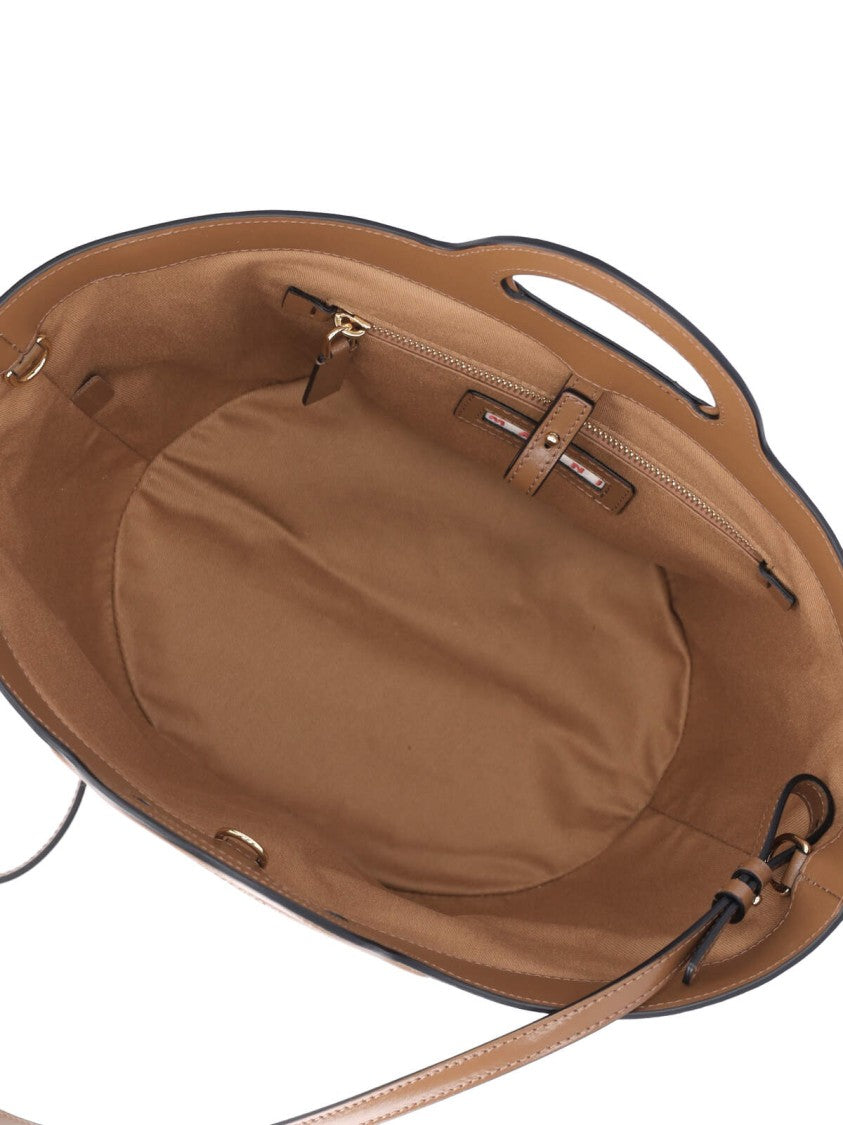 Marni Small "Tropicalia" Tote Bag – Brown