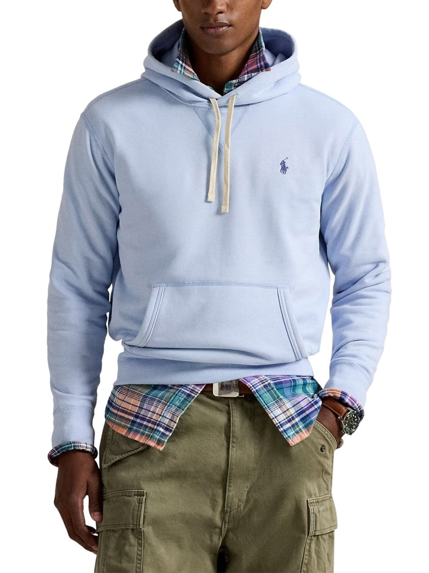 Polo Ralph Lauren Light Blue Knit Hoodie