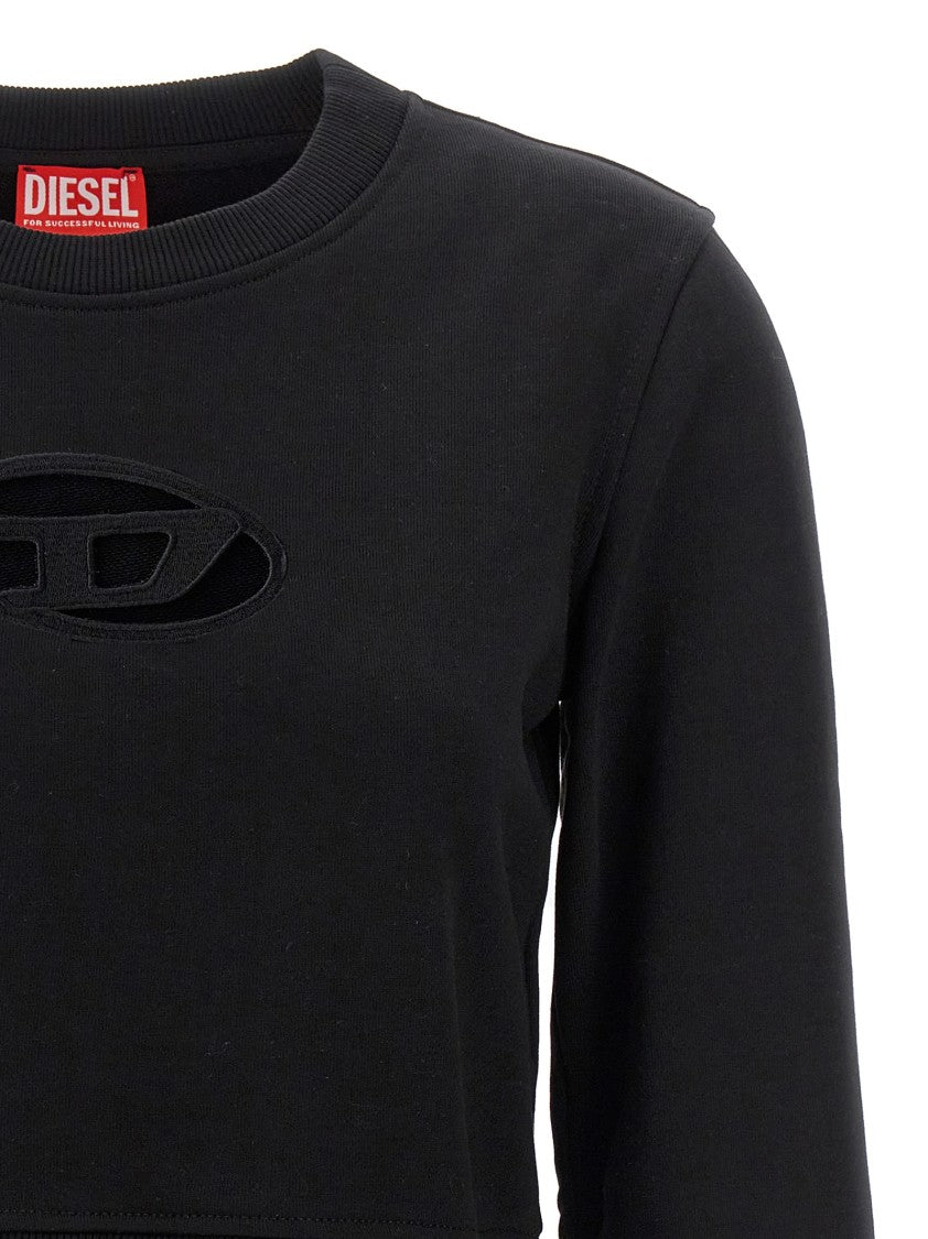 Diesel F-Slimmy Cropped Sweatshirt