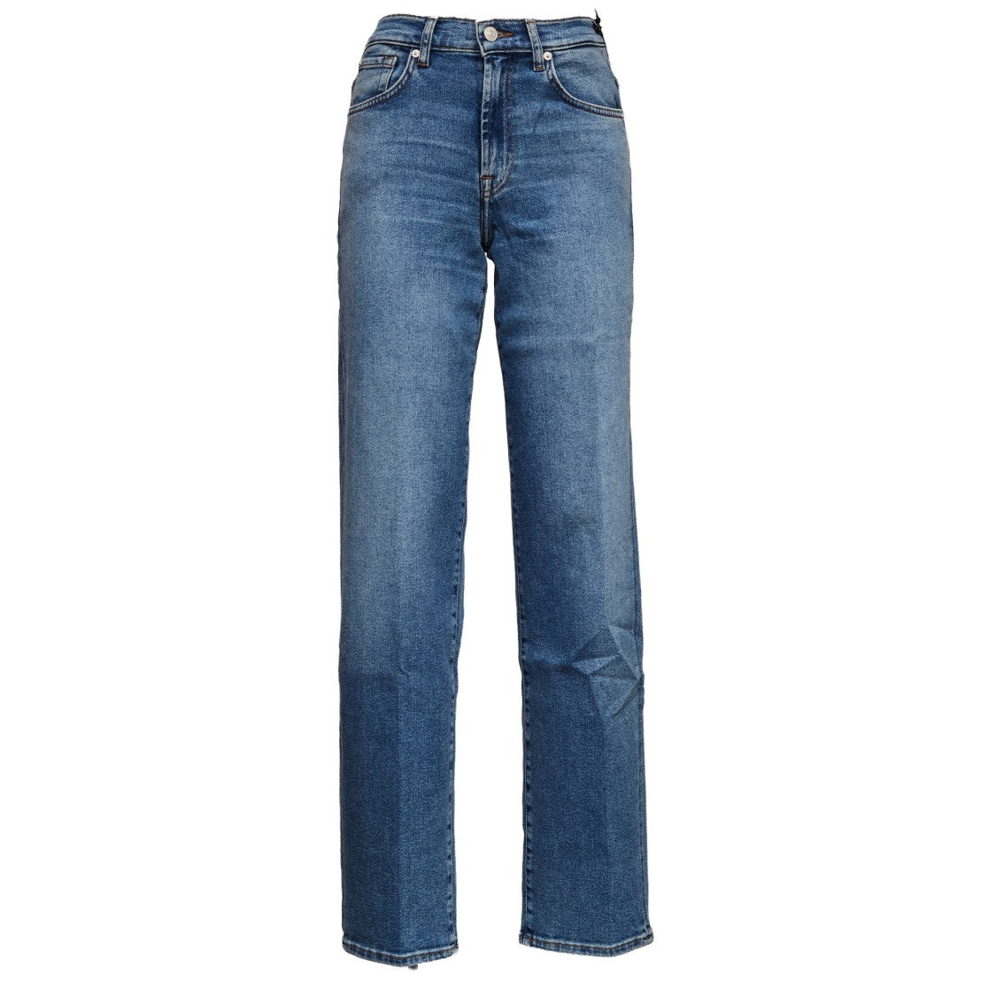 7 For All Mankind Stovepipe Straight Oceanstone Jeans