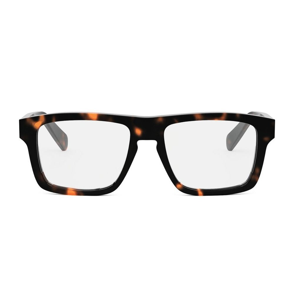 Celine 3 Dots Rectangular Acetate Frame Eyeglasses