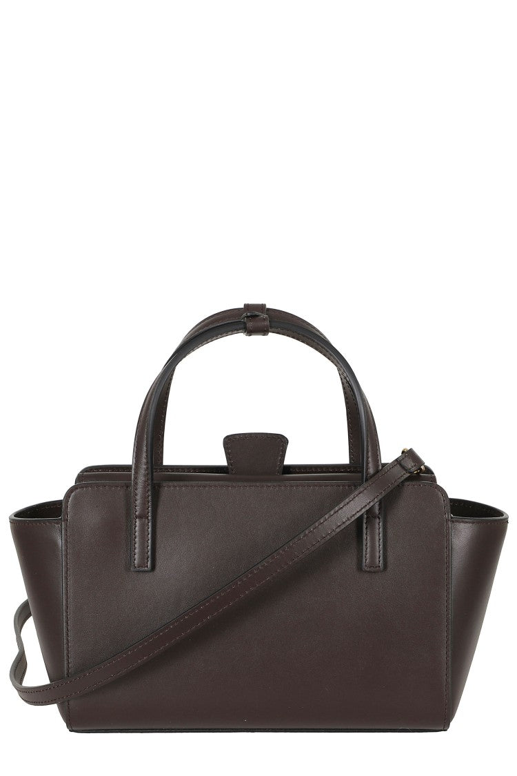 Hidesins Dark Brown Small Flap S Pocket Leather Shoulder Bag