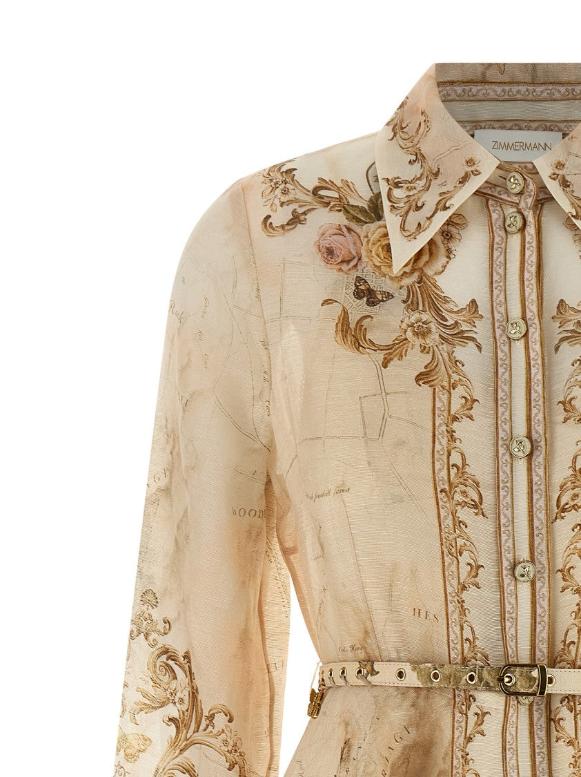 Zimmermann 'Memento Buttoned' Dress