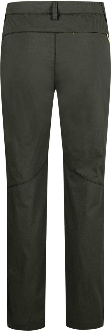 Montura Structured Green Straight-Fit Shorts With Minimalist Design