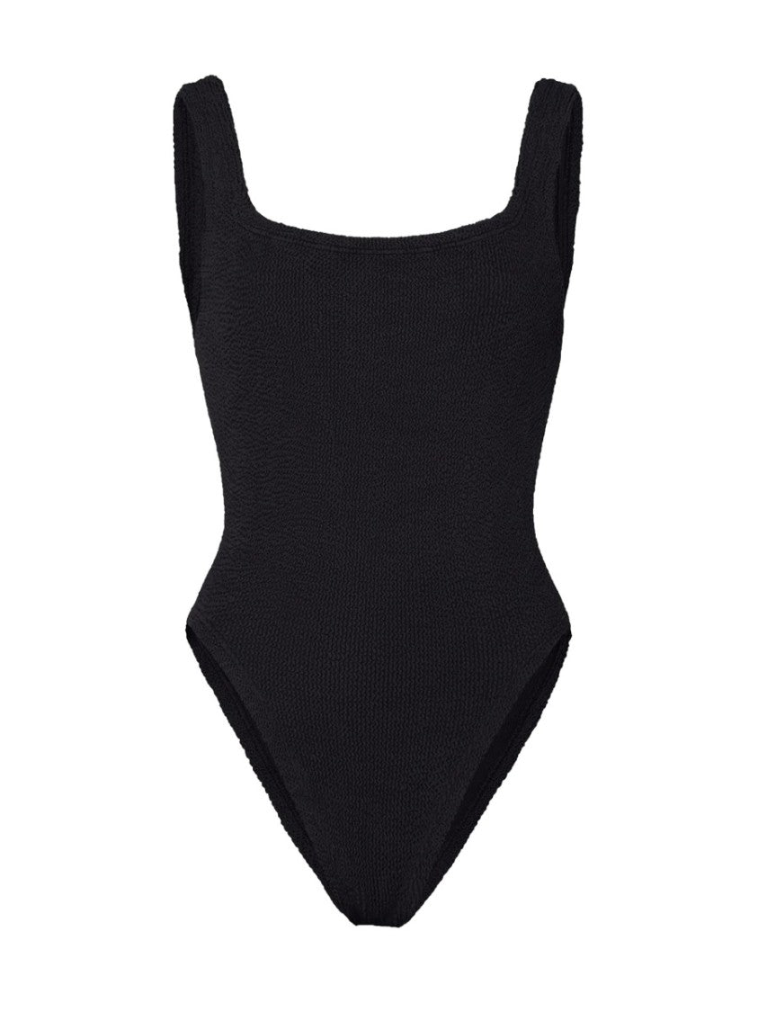 Hunza G Square Neck High-Cut Swimsuit