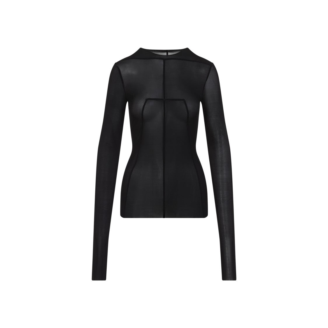 Rick Owens Lido Black Cupro Top