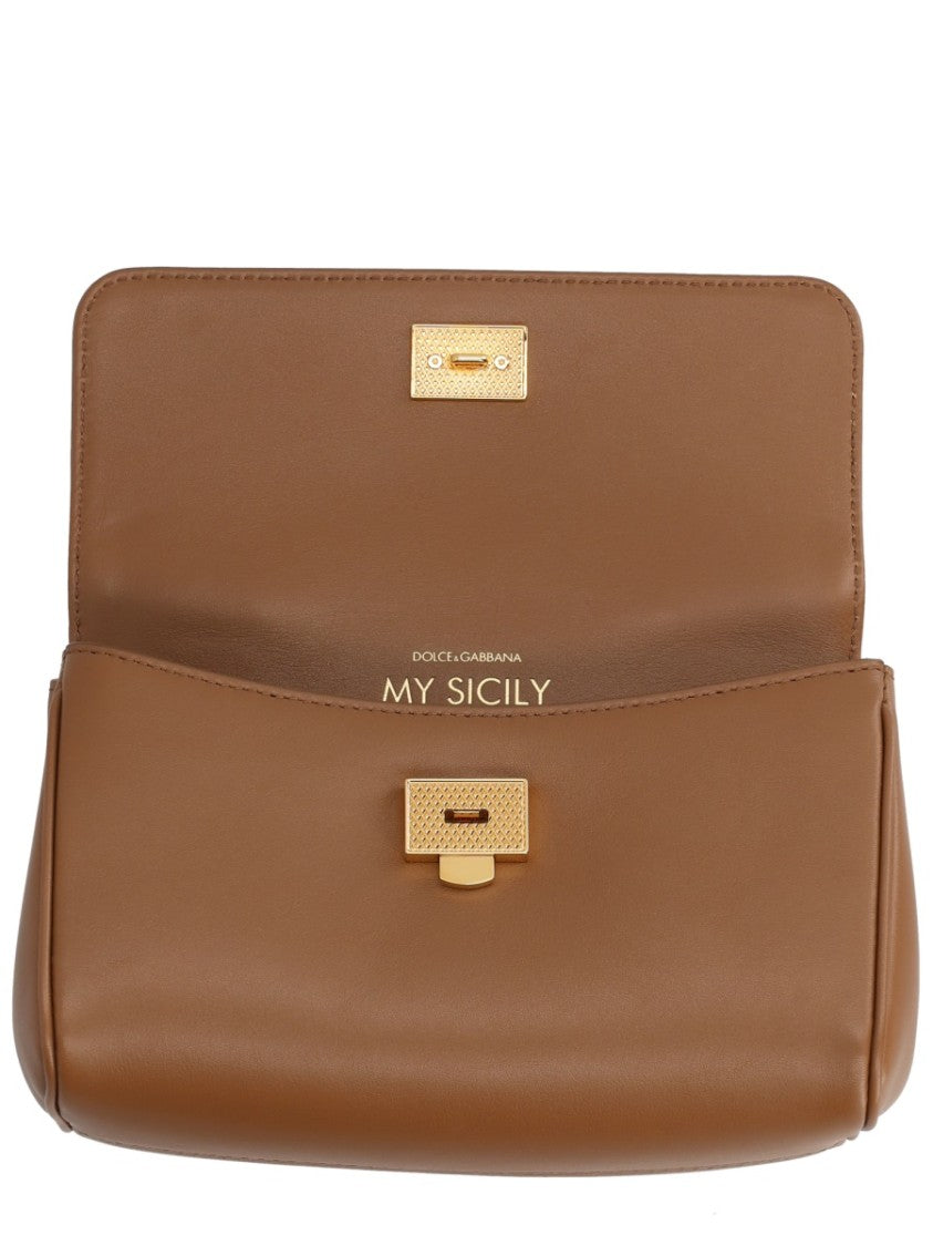 Dolce & Gabbana My Sicily Structured Top Handle Bag Handbag
