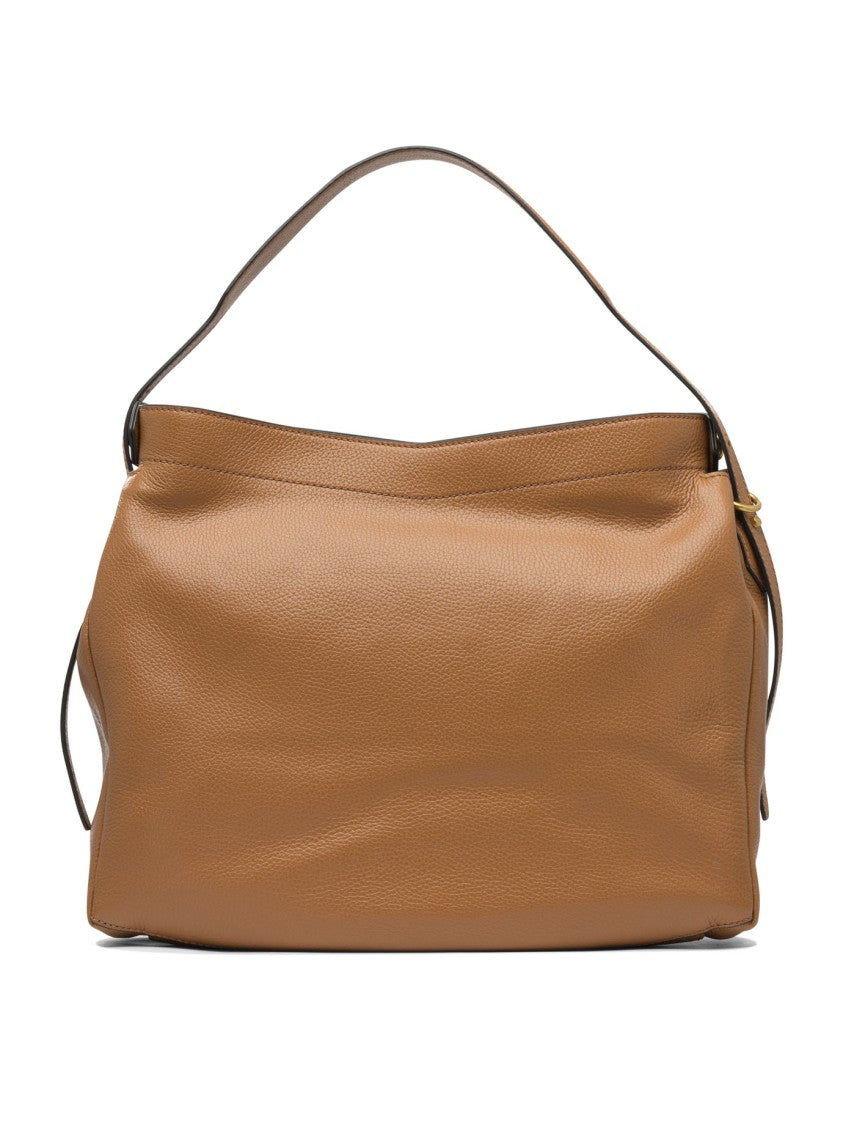 Gianni Chiarini Brown Leather Shoulder Bag