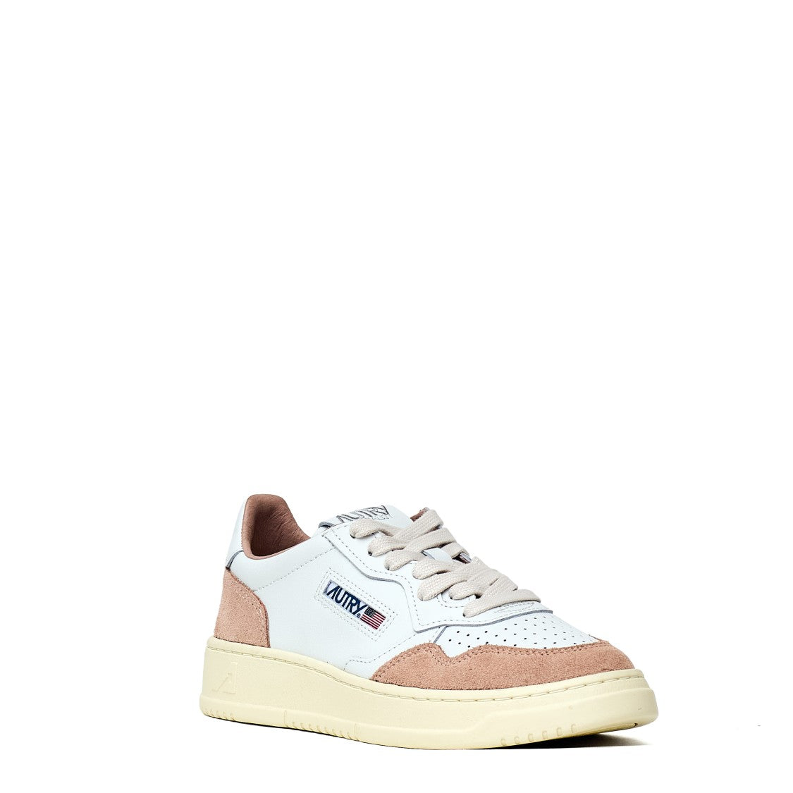 Autry White Phard Medalist Low Suede Sneakers