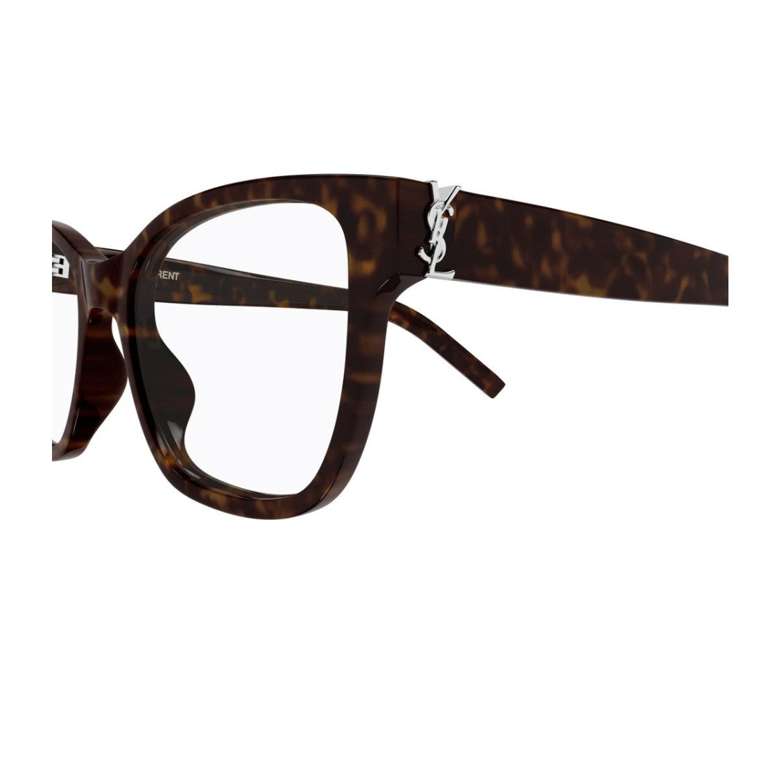 Saint Laurent Havana Sl M158 Monogram Recycled Acetate Cat-Eye Sunglasses