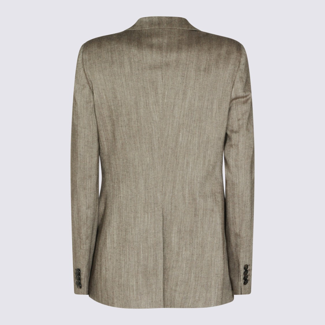 Tagliatore Tailored Herringbone Blazer And Trousers Set