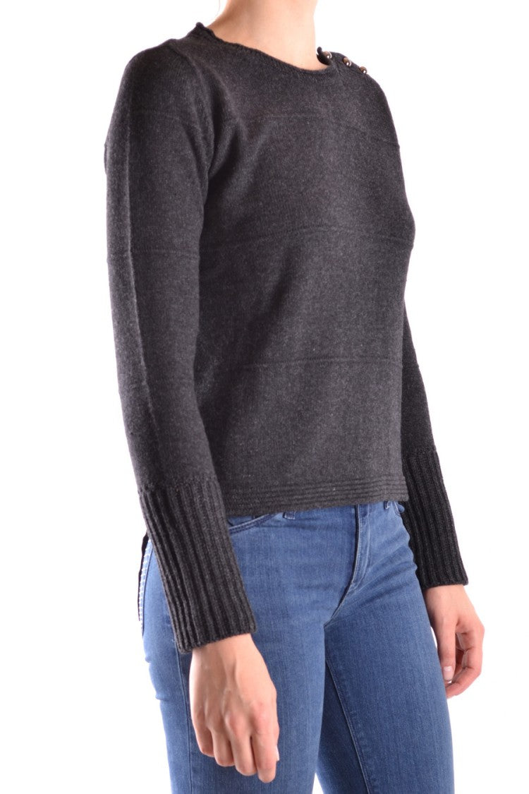 Armani Soft Knit Sweater With Button Detailing