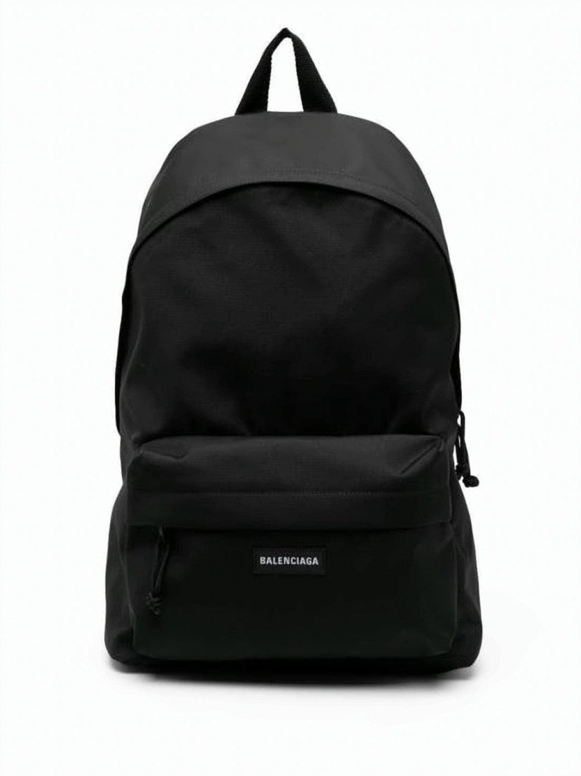 Balenciaga Recycled Polyamide Explorer Backpack With Logo Patch