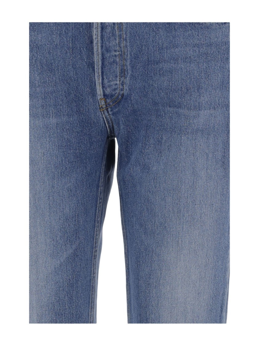 Re/Done Denim Washed Effect Cotton Denim Jeans