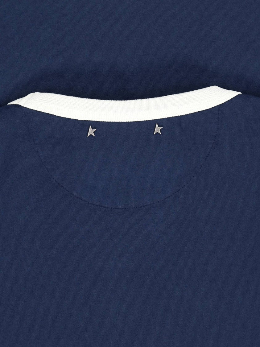 Golden Goose Short-Sleeved T-Shirt With Vintage Script Logo