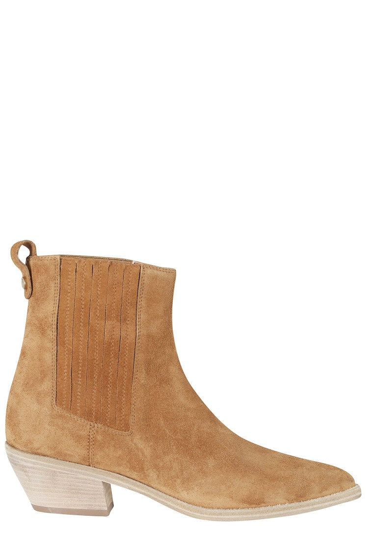 Roberto Festa Leather Aurea Suede Leather Sole Leather Ankle Boots