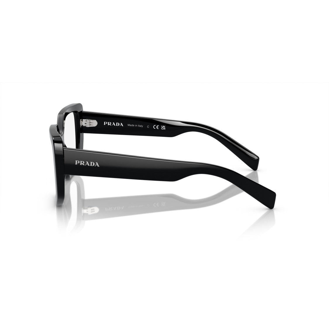 Prada 0Pr A04v Oversized Square Frame Acetate Sunglasses