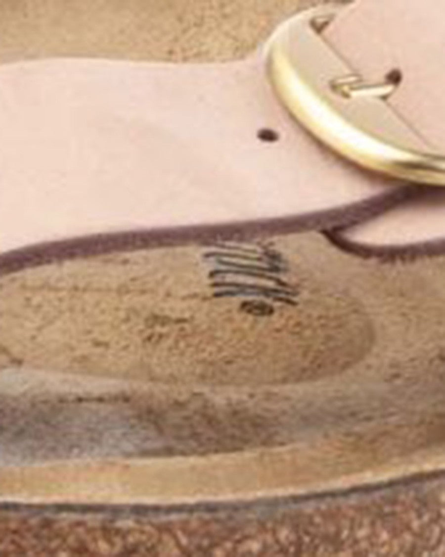 Birkenstock Soft Pink Arizona Big Buckle High Shine Sandal