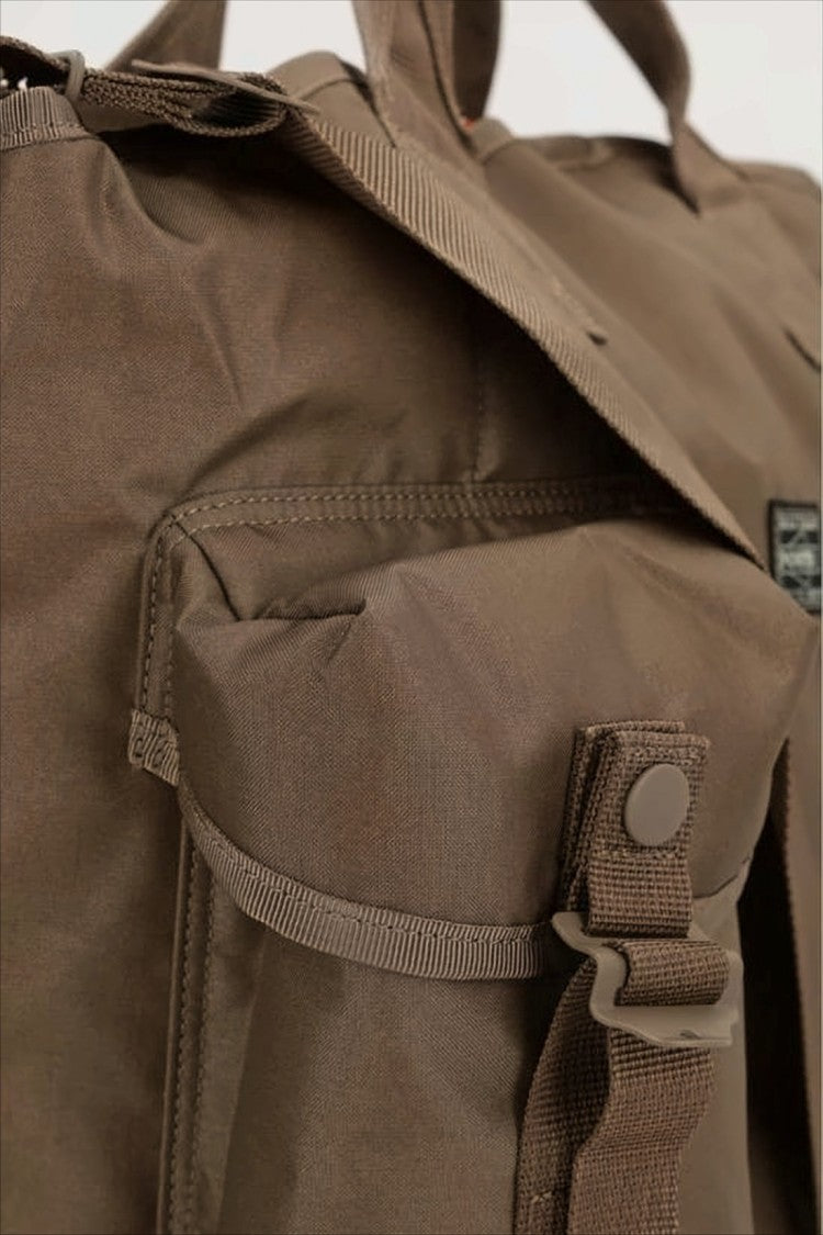 Porter Spacious Nylon Crossbody Bag With Flap