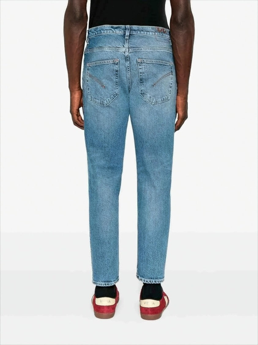 Dondup Straight-Leg Denim Jeans With Classic Five-Pocket Design