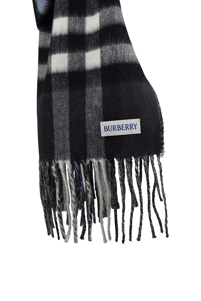 Burberry Reversible Cashmere Scarf With Iconic Plaid Design