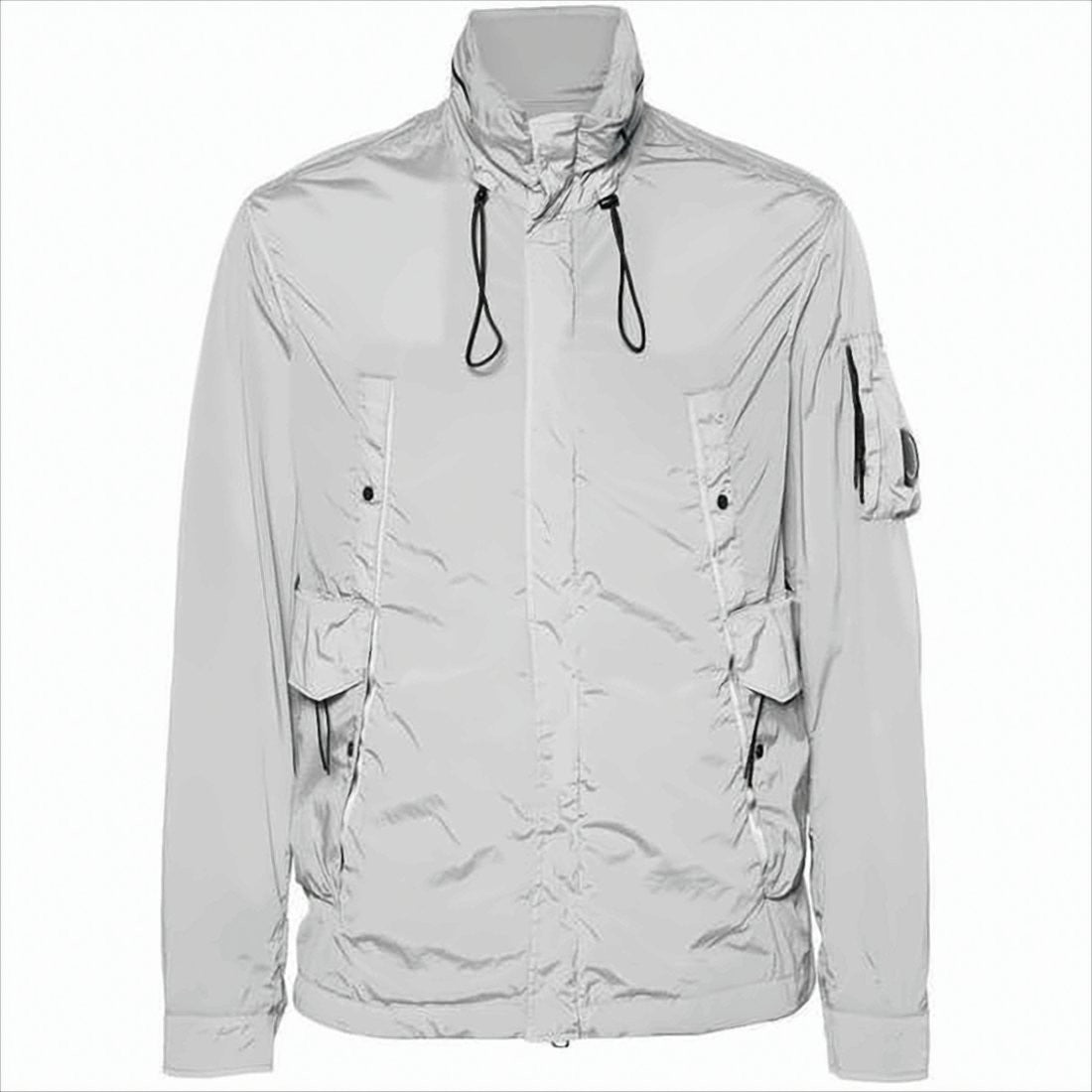 C.P. Company Lightweight High-Collar Jacket With Functional Pockets
