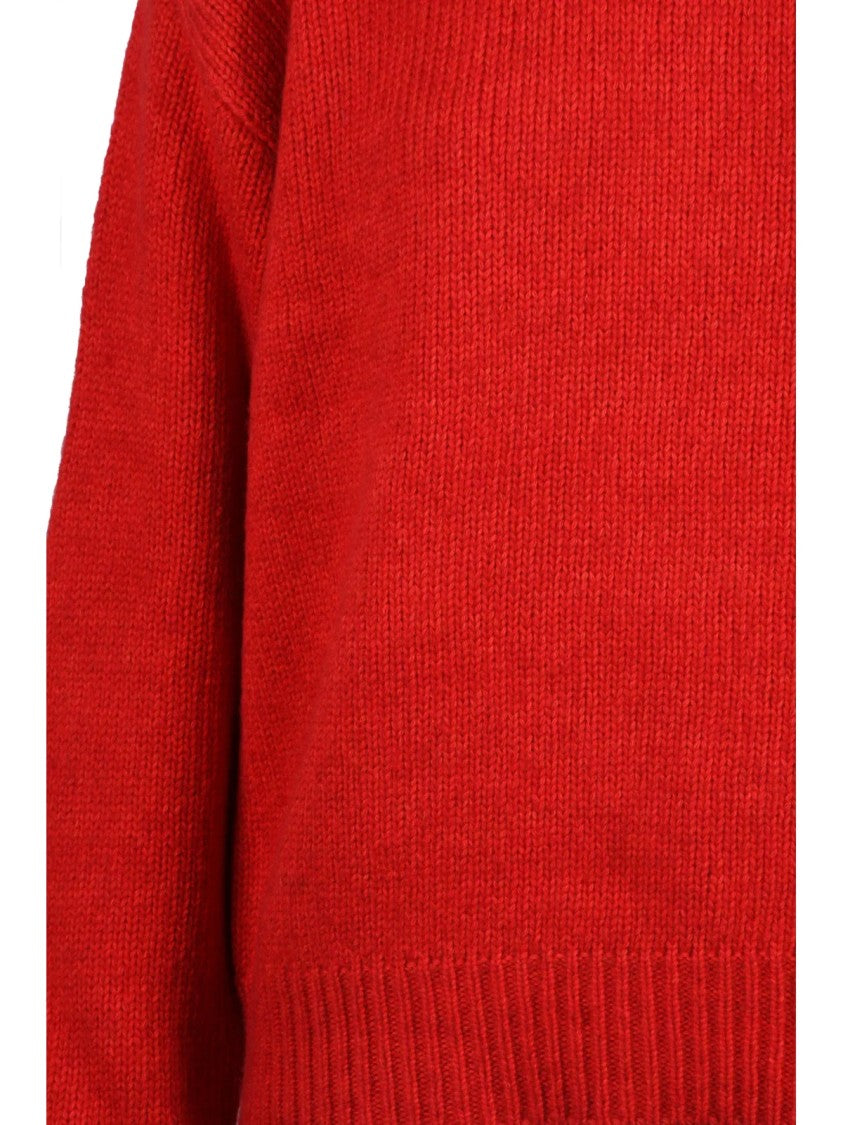 Add Crewneck Sweater With Soft Knit Texture And Ribbed Detailing