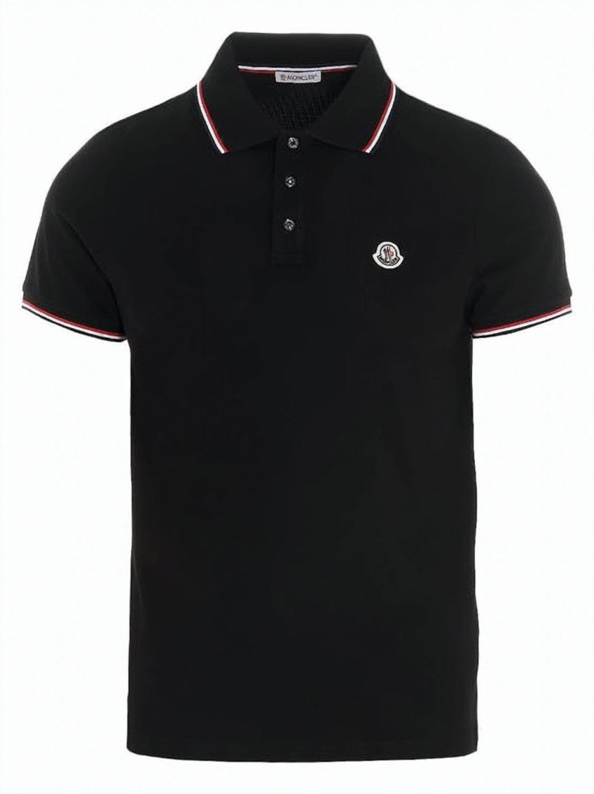 Moncler Cotton Piqué Polo Shirt