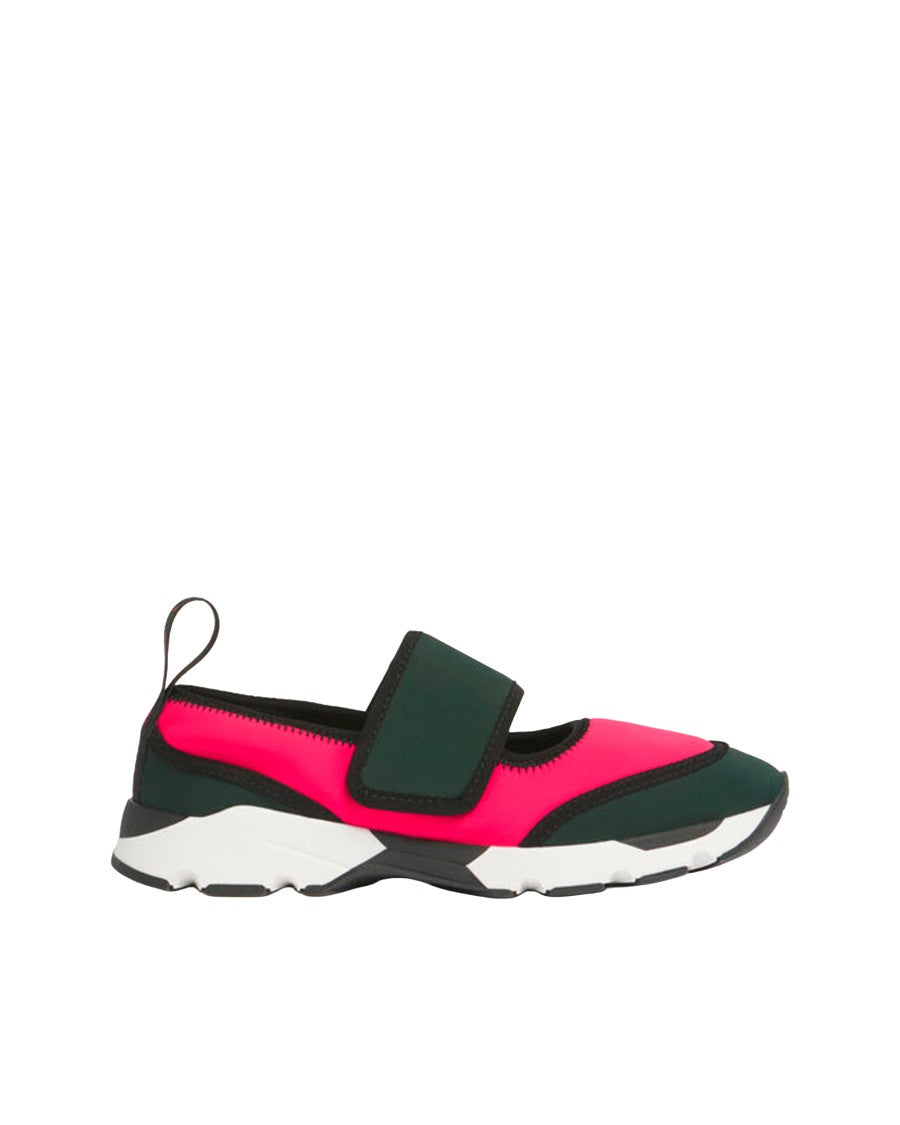 Marni Mary Jane Sneaker In Fuchsia