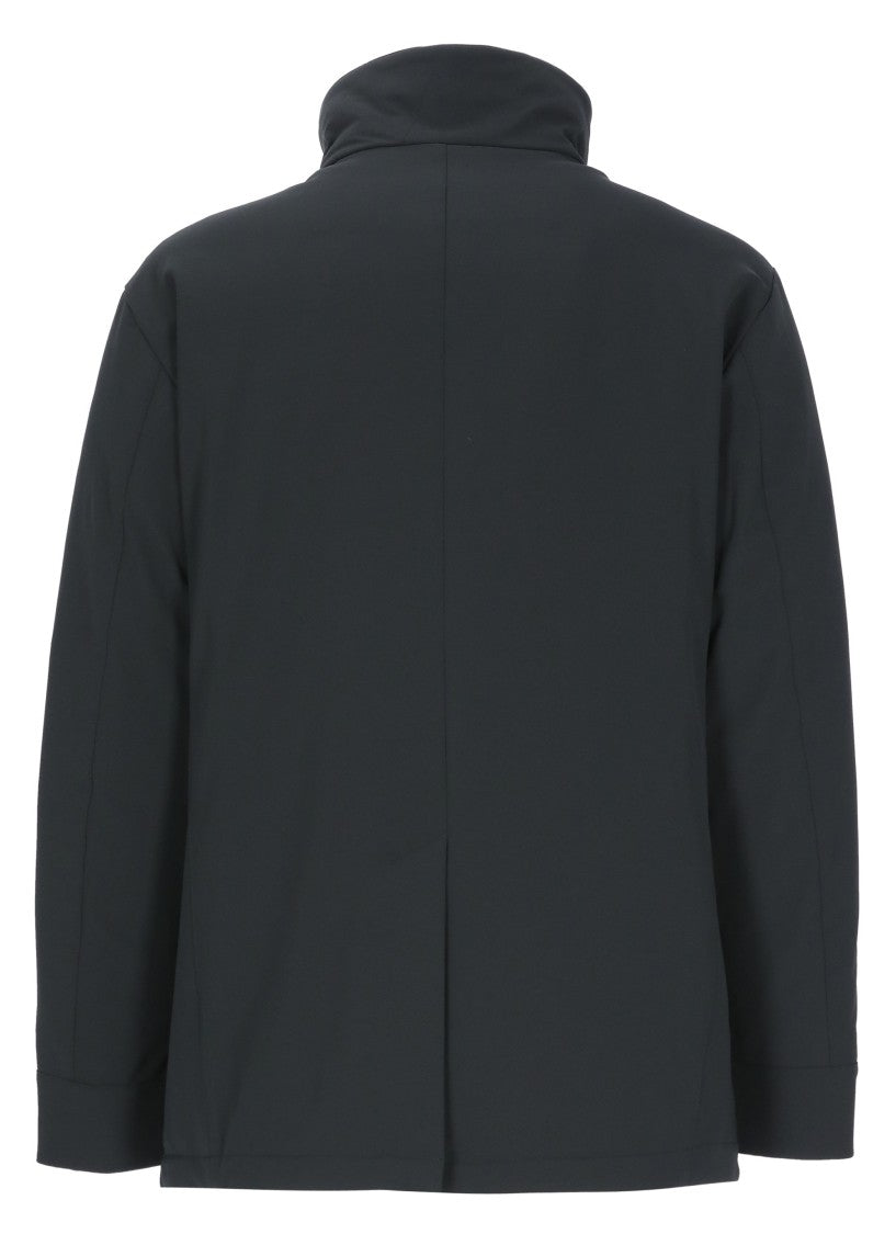 Peuterey Blue Militao Double-Breasted Down Jacket