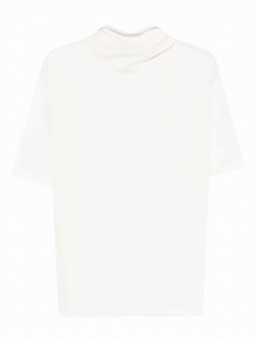 Lemaire Loose-Fit Short-Sleeved Top With Scarf Detail