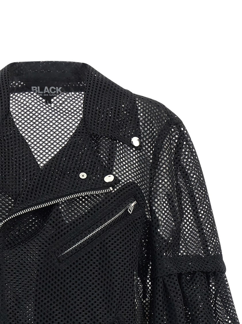 Comme Des Garçons Mesh Fabric Jacket